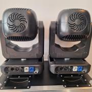 Eladó 2 db 150 watt teljesítményű ledes, 1/3 prizmás robotlámpa