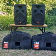 JBL EON G2-es aktívhangfal.