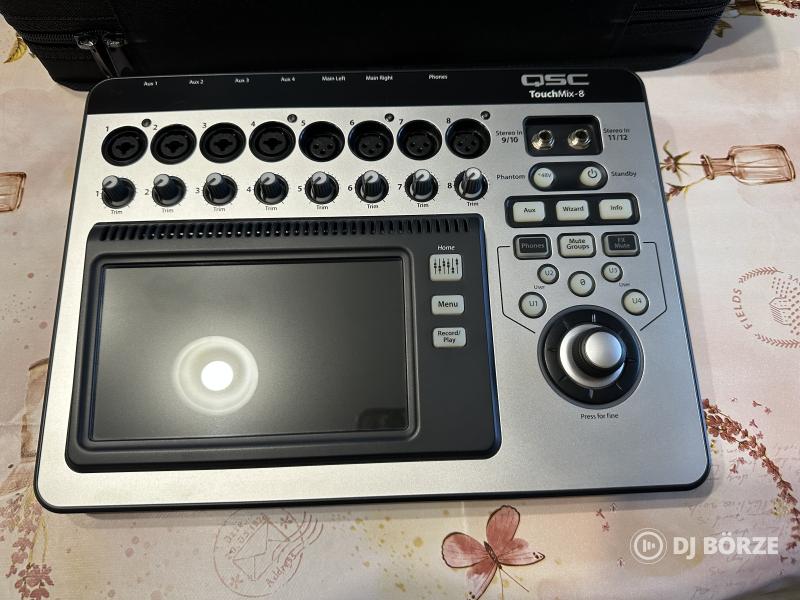 Qsc TouchMix-8 digitális keverő eladó! Beszámítás is lehet!