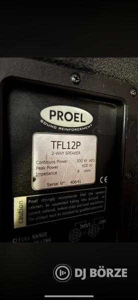 Behringer PMP4000 + B1520 + Proel TFL12P