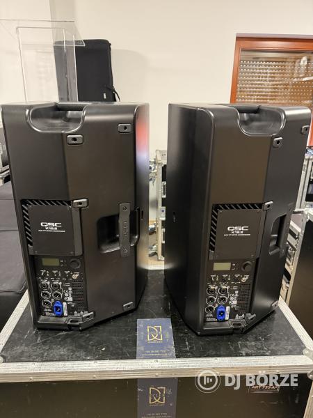 QSC K12.2 + Gyári tokok, megkímélt szép állapotban