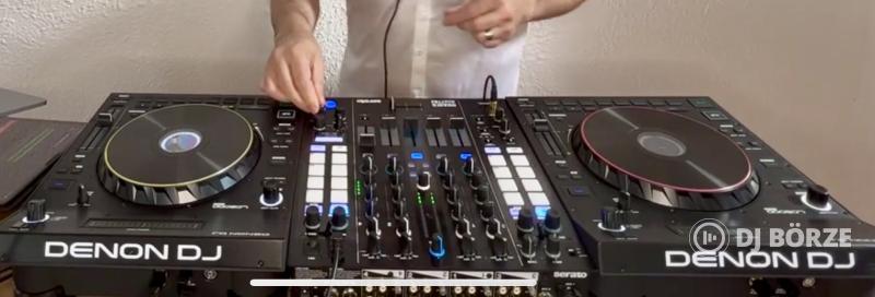Denon LC6000 PRIME (2x) + Mixars QUATTRO DJ szett – újszerű, egyben eladó