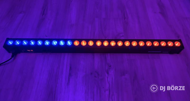 RGB Wall Wash LED Bar – Új, DMX512, távirányítóval