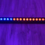 RGB Wall Wash LED Bar – Új, DMX512, távirányítóval