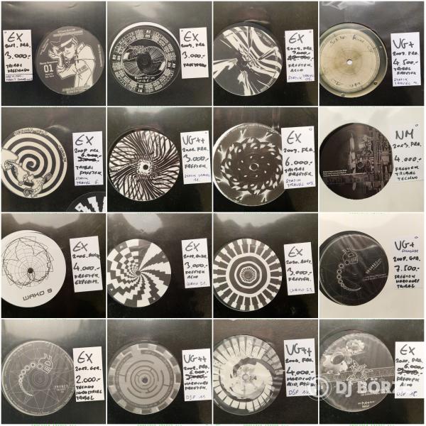 Eladó Techno, Freetekno, Tribal és Hardcore vinyl lemezek