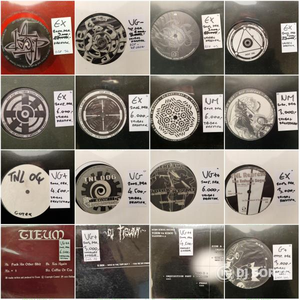 Eladó Techno, Freetekno, Tribal és Hardcore vinyl lemezek