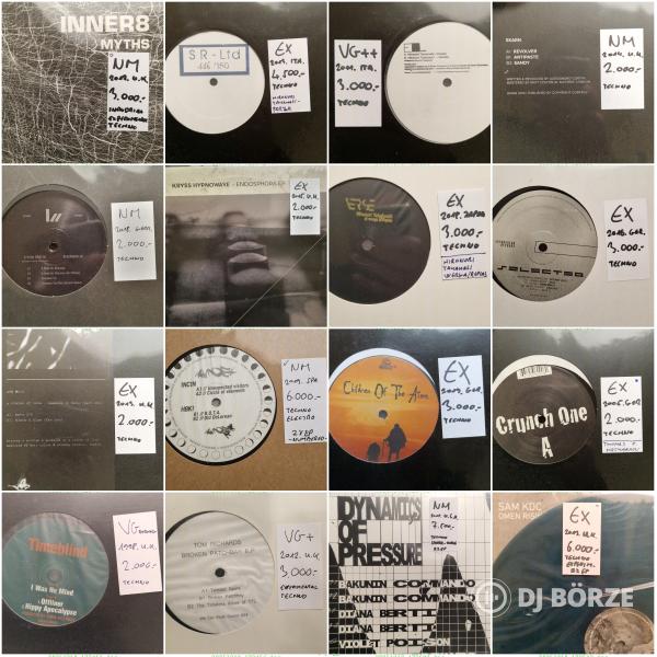 Eladó Techno, Freetekno, Tribal és Hardcore vinyl lemezek