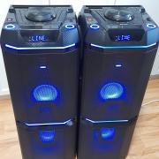 KIVÉTELES áron 2 db party hangfal, dobozaival,ár 2 db-ra értendő