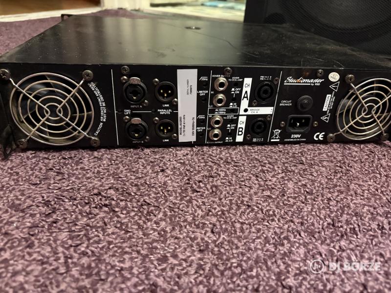 Studiomaster AX2500 bégfok