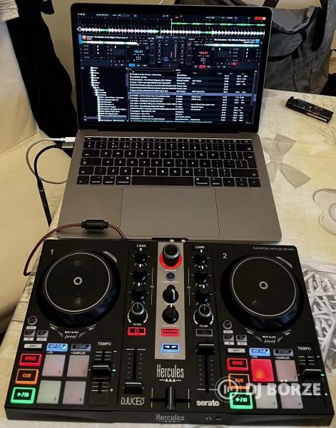 Hercules Inpulse 200 MK2 Dj Kontroller + HDP DJ45 Dj Fejhallgató - Muziker Garis