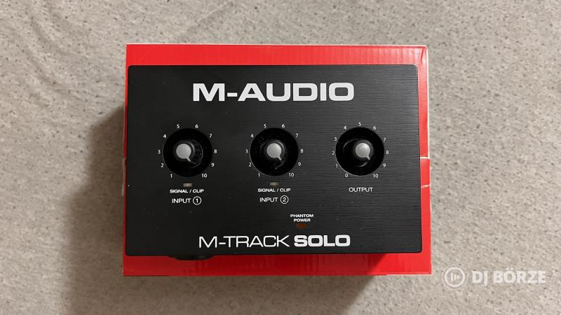 M-Audio M-Track Solo USB Audio interfész