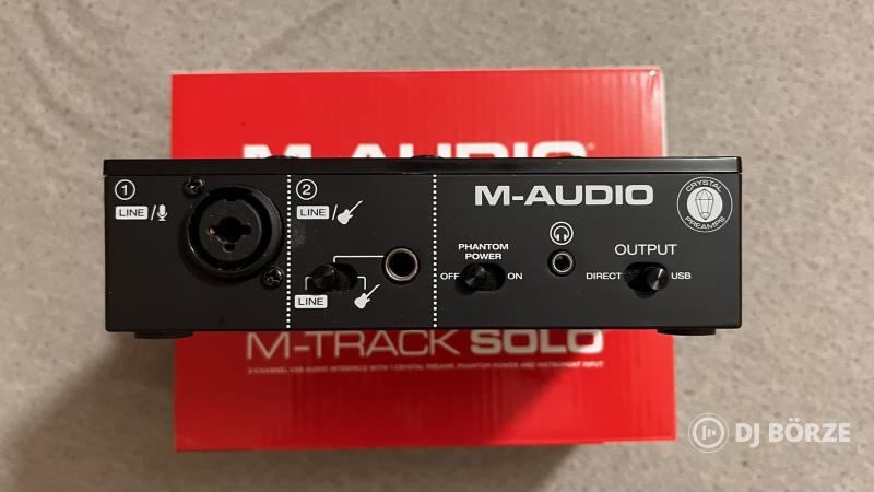 M-Audio M-Track Solo USB Audio interfész