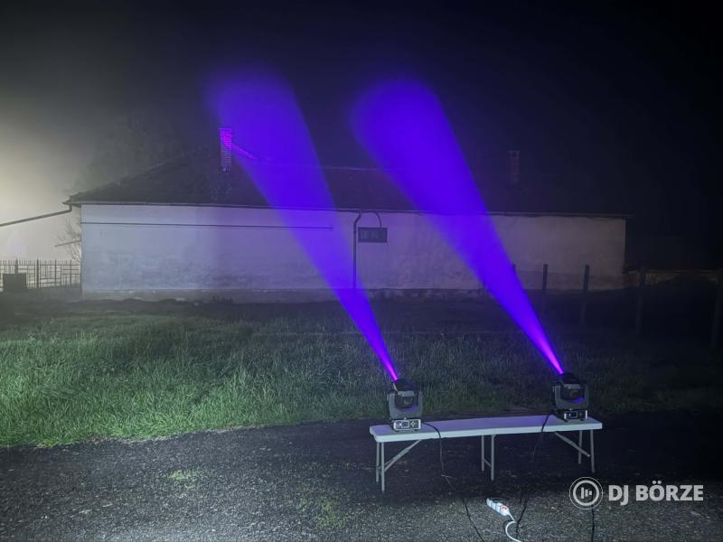 90 W Led Moving Head Forgófejes robotlámpa - prizma - rotogobo