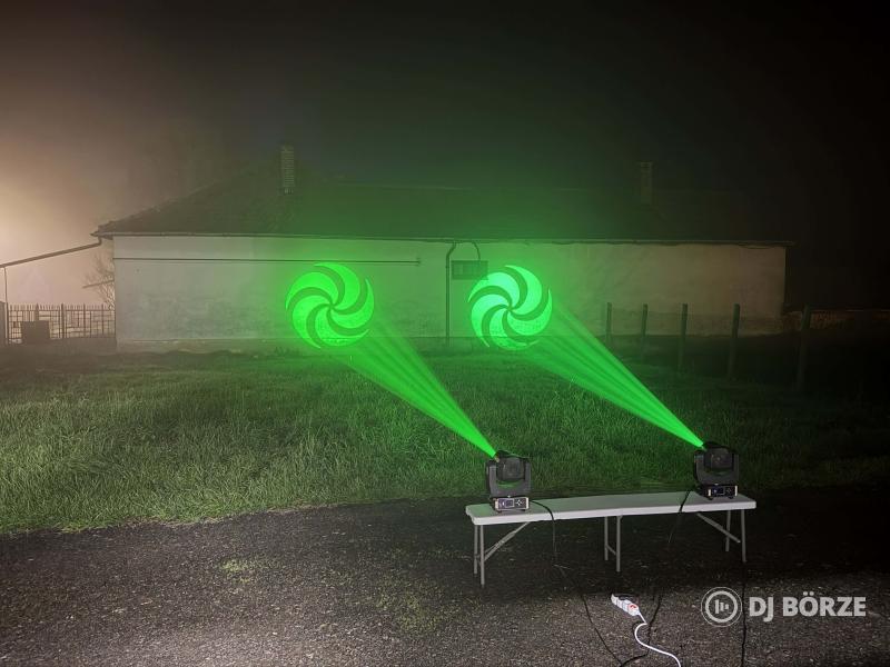 90 W Led Moving Head Forgófejes robotlámpa - prizma - rotogobo