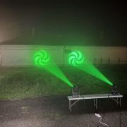 90 W Led Moving Head Forgófejes robotlámpa - prizma - rotogobo