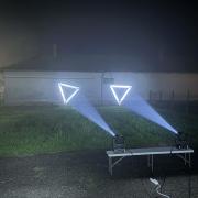 90 W Led Moving Head Forgófejes robotlámpa - prizma - rotogobo