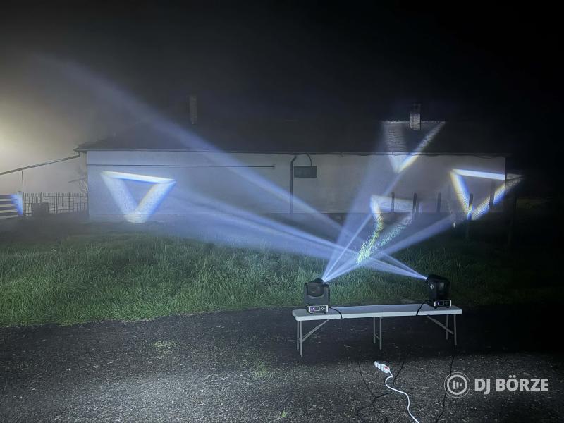 90 W Led Moving Head Forgófejes robotlámpa - prizma - rotogobo