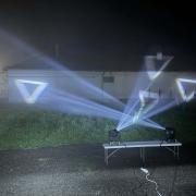 90 W Led Moving Head Forgófejes robotlámpa - prizma - rotogobo