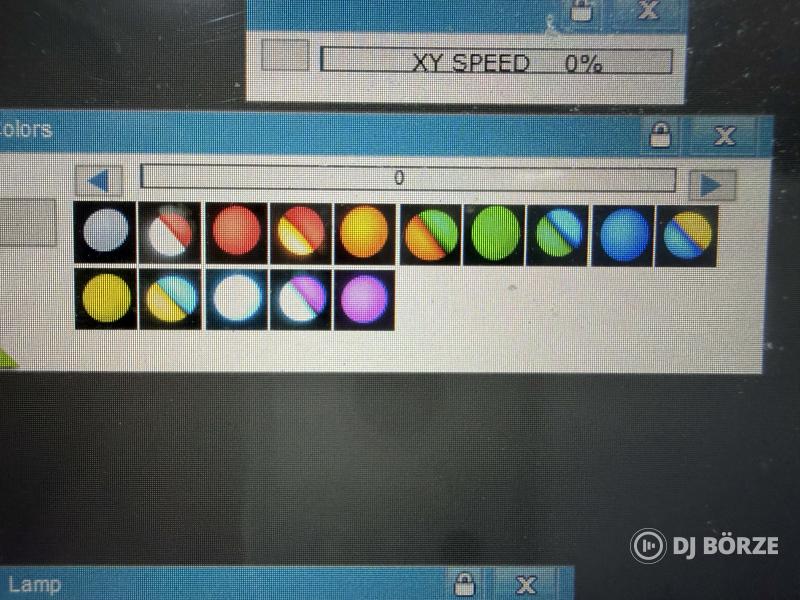 90 W Led Moving Head Forgófejes robotlámpa - prizma - rotogobo