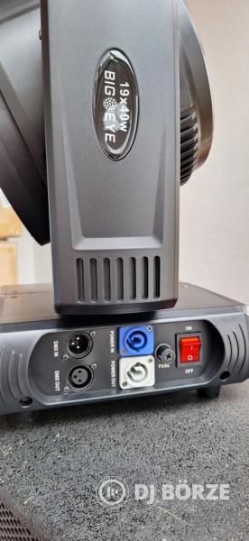 19x40W Bee Eye Wash ZOOM + Rotation - K15 Klon