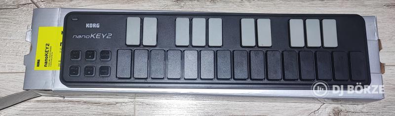 Korg nanoKEY 2 MIDI billentyűzet – kompakt, profi és kifinomult design!