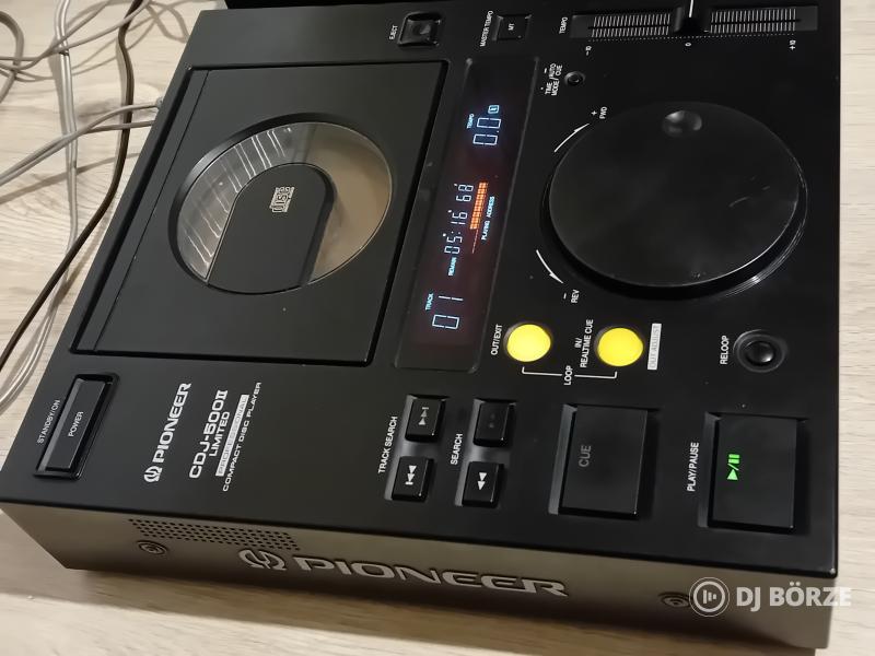 Pioneer Cdj 500 II.Ha igazi RETRÓ hangulatú bulit csinálsz ne kontrollerről szóljon!(beszámítás is)