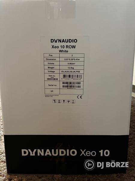 Dynaudio xeo 10 hangfal pár eladó