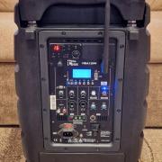 The Box / LD Systems Mobil akkumulátoros hangfal, 2db UHF mikrofonnal