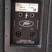 Peavey Pro 15 passzív hangfalak