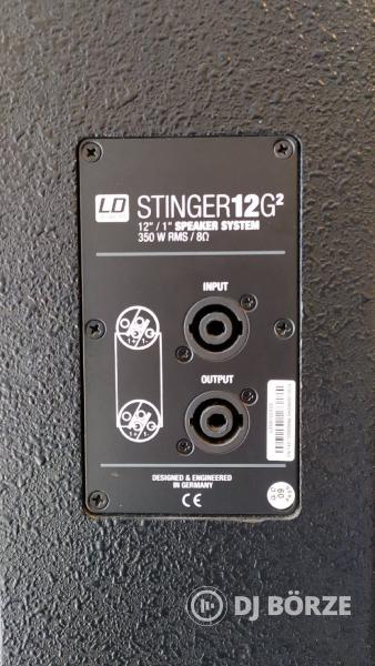 LD Systems Stinger 12 G2 passzív hangfalak