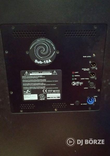 DAS Audio Sub-18A aktív mélyládák