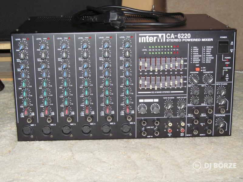 InterM CA-6220 keverő erősítő eladó