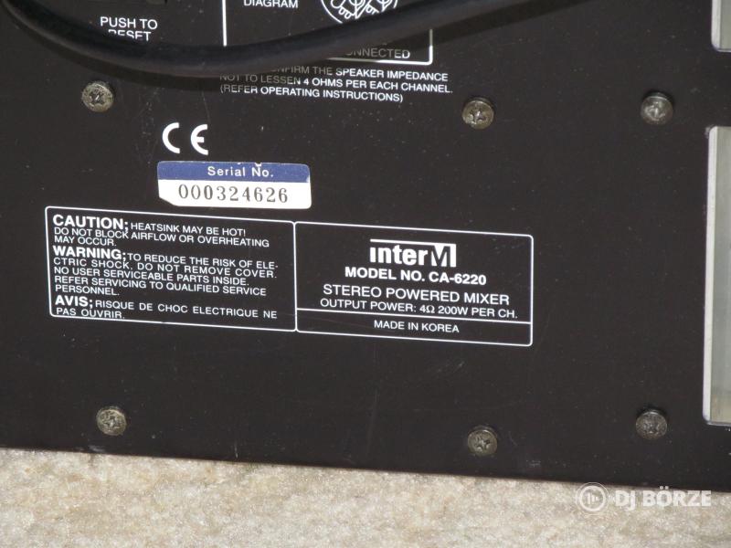 InterM CA-6220 keverő erősítő eladó