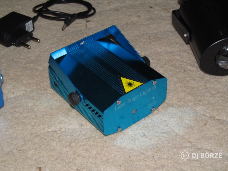 Eladó egyben 2db Diszkó party házibuli fény lézer és LED stroboszkóp