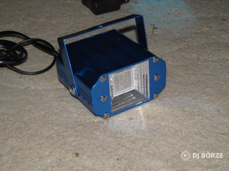 Eladó egyben 2db Diszkó party házibuli fény lézer és LED stroboszkóp