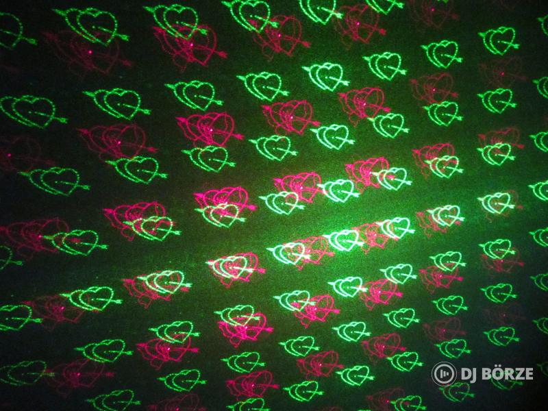 Eladó egyben 2db Diszkó party házibuli fény lézer és LED stroboszkóp