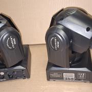 Robotlámpa, LED, DMX, 8 szín 8 gobo, 4db eladó