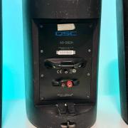 QSC 8" hangfalak + STAC végfok