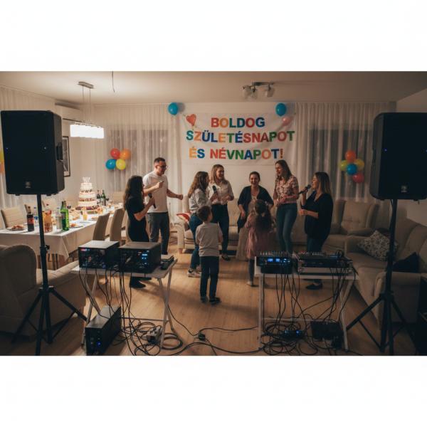 Magán rendezvény hangosítás