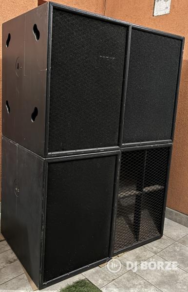 6 db Turbosound Flashlight (TFS-780H) /750 W/ csere aktívra