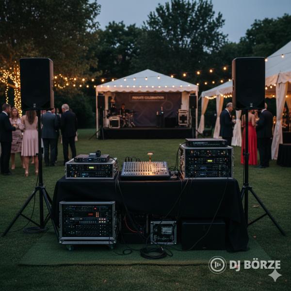 Rendezvény hangosítás Dj szolgáltatás