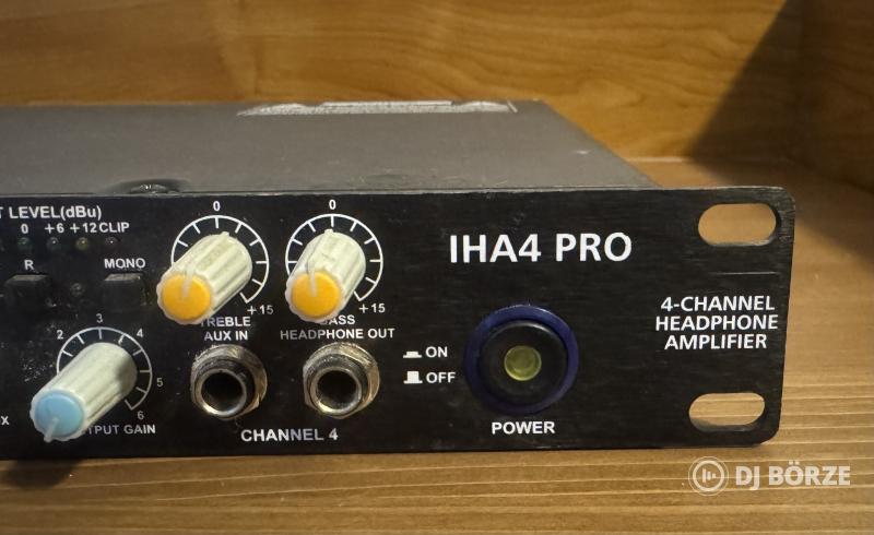 Invotone Iha 4 Pro fejhallgató erősítő és jelelosztó szép állapotban.