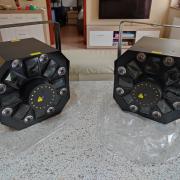 Lézer, stroboszkóp, LED egyben x2