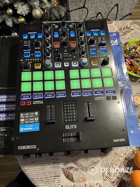 Eladó Reloop Elite 2 csatornás Serato DVS DJ keverő Beszámítás is lehet!