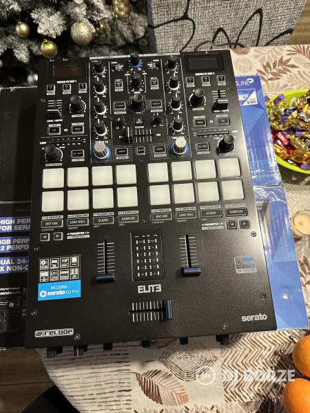 Eladó Reloop Elite 2 csatornás Serato DVS DJ keverő Beszámítás is lehet!