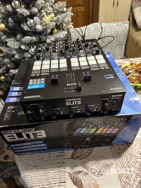 Eladó Reloop Elite 2 csatornás Serato DVS DJ keverő Beszámítás is lehet!