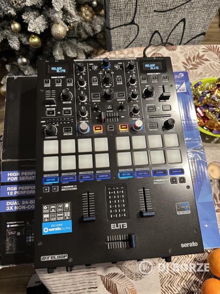 Eladó Reloop Elite 2 csatornás Serato DVS DJ keverő Beszámítás is lehet!
