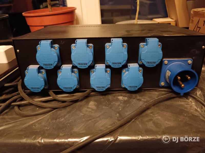 Eladó egyedi építésű "kalocsa szekrény" áramelosztó!