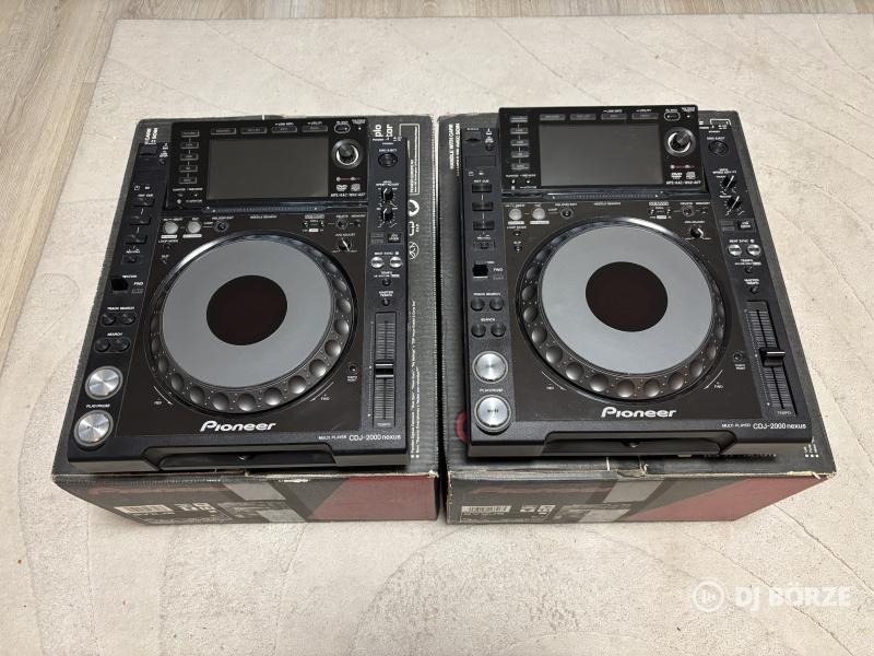 Eladó Pioneer CDJ-2000 Nexus Lejátszó Pár Budakalászon
