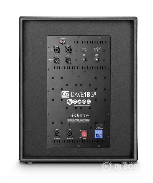 Hangosítás bérbeadás Budapest – 2× Alto TX315 + LD Dave 18 G3 mélyláda